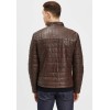 Geaca de Piele Barbati Gipsy Maro Inchis GMComrie LACEV W geci de piele - readytowear.ro