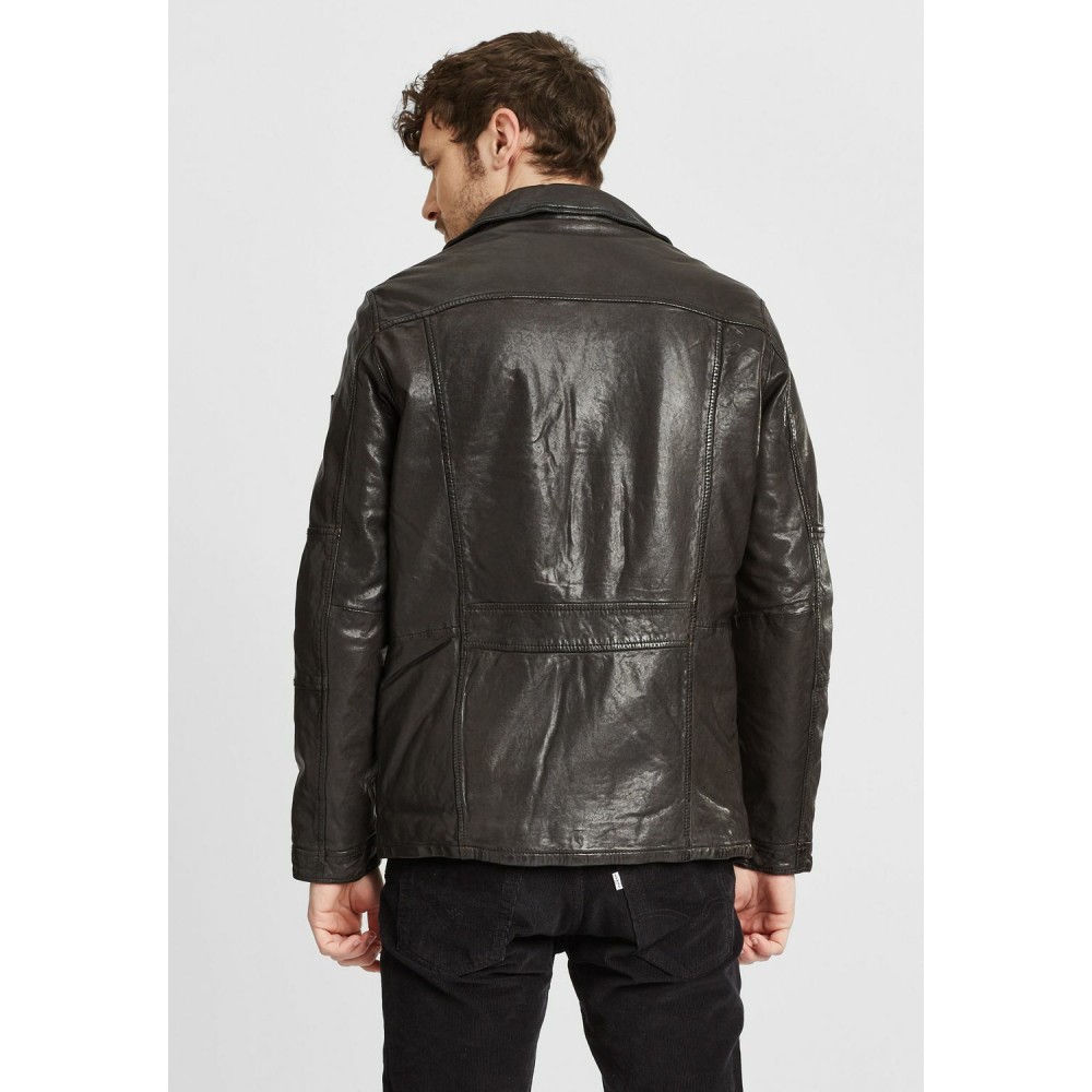 Geaca de Piele Barbati Gipsy Neagra GMCrimsum LATEOV W Geaca de Piele Barbati Gipsy Neagra GMCrimsum LATEOV W - readytowear.ro
