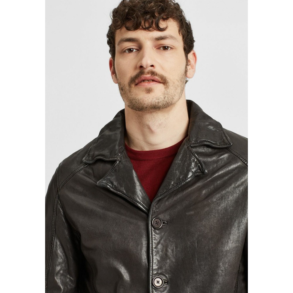 Geaca de Piele Barbati Gipsy Neagra GMCrimsum LATEOV W Geaca de Piele Barbati Gipsy Neagra GMCrimsum LATEOV W - readytowear.ro
