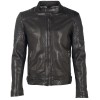 Geaca de Piele Barbati Gipsy Neagra GMDamion LAPIV - readytowear.ro