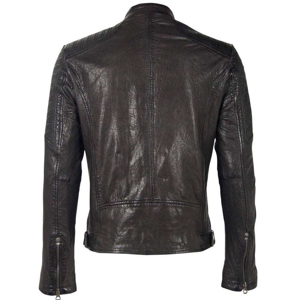 Geaca de Piele Barbati Gipsy Neagra GMDamion LAPIV Geaca de Piele Barbati Gipsy Neagra GMDamion LAPIV - readytowear.ro