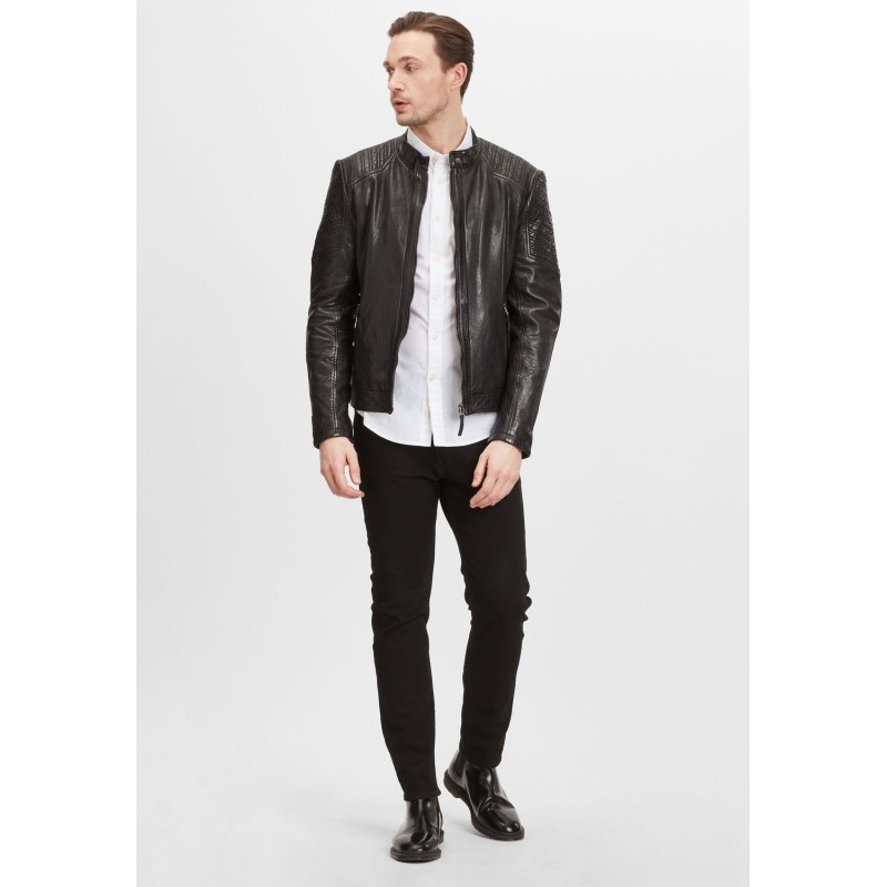 Geaca de Piele Barbati Gipsy Neagra GMDamion LAPIV – IMBRACAMINTE Geaca de Piele Barbati Gipsy Neagra GMDamion LAPIV – IMBRACAMINTE