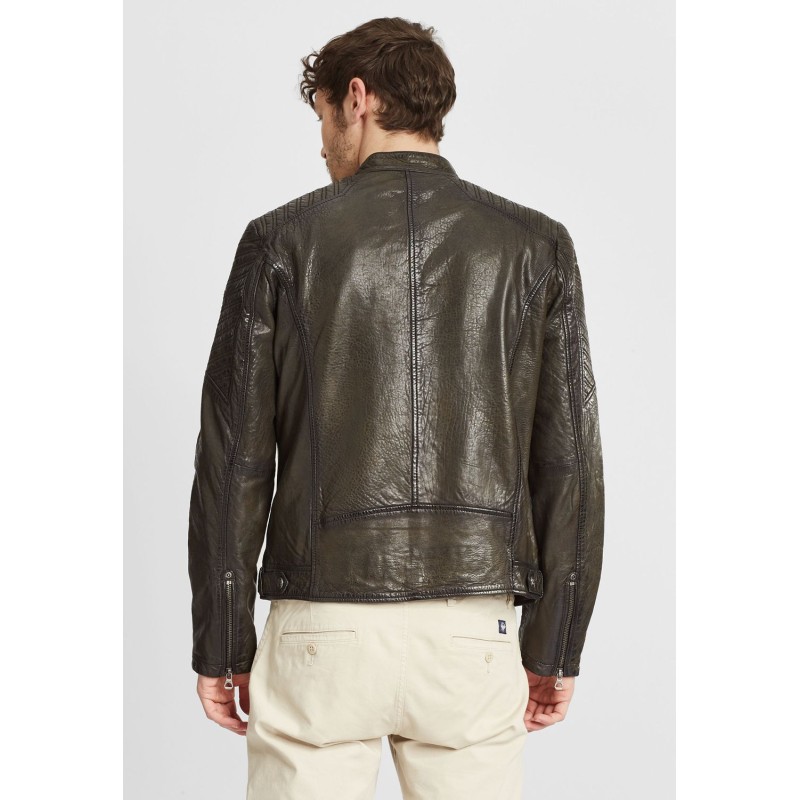 Geaca de Piele Barbati Gipsy Olive Inchis GMDamion LAPIV – IMBRACAMINTE Geaca de Piele Barbati Gipsy Olive Inchis GMDamion LAPIV – IMBRACAMINTE