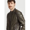 Geaca de Piele Barbati Gipsy Olive Inchis GMDamion LAPIV Geaca de Piele Barbati Gipsy Olive Inchis GMDamion LAPIV - readytowear.ro