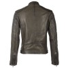 Geaca de Piele Naturala Barbati Gipsy Olive Inchis GMDamion LAPIV geci de piele - readytowear.ro