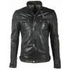 Geaca de Piele Barbati Gipsy Neagra GMDarric SF STUV - readytowear.ro