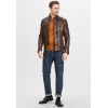 Geaca de Piele Naturala Barbati Gipsy Castanie GMDarric SF STUV Geaca de Piele Naturala Barbati Gipsy Castanie GMDarric SF STUV - readytowear.ro