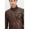 Geaca de Piele Naturala Barbati Gipsy Castanie GMDarric SF STUV Geaca de Piele Naturala Barbati Gipsy Castanie GMDarric SF STUV - readytowear.ro