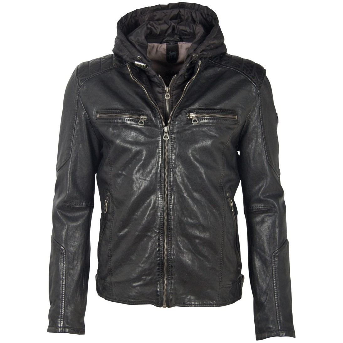 Geaca de Piele Barbati Gipsy Neagra GMDasdyn LVV – Black Friday Geaca de Piele Barbati Gipsy Neagra GMDasdyn LVV – Black Friday