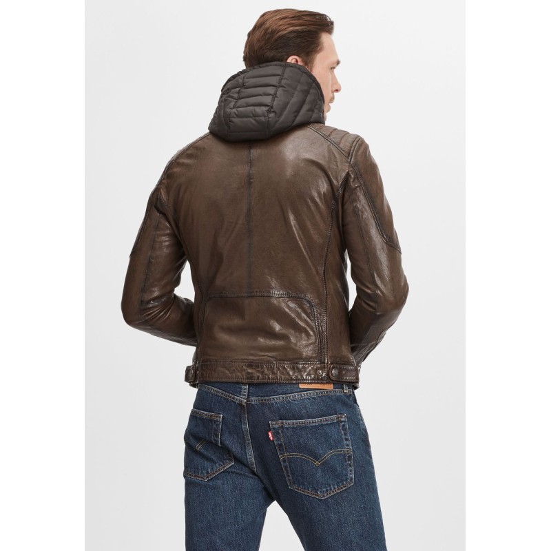 Geaca de Piele Barbati Gipsy Maro Inchis GMDasdyn LVV – IMBRACAMINTE Geaca de Piele Barbati Gipsy Maro Inchis GMDasdyn LVV – IMBRACAMINTE