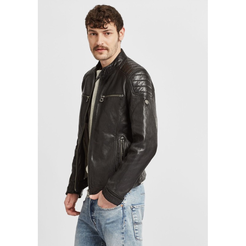 Geaca de Piele Barbati Gipsy Neagra GMDigo LAOV – IMBRACAMINTE Geaca de Piele Barbati Gipsy Neagra GMDigo LAOV – IMBRACAMINTE