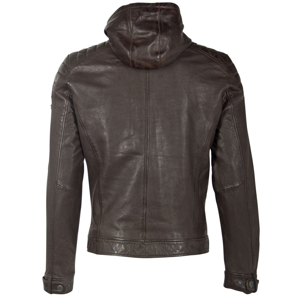 Geaca de Piele Barbati Gipsy Maro Inchis GMDigo LAOV Geaca de Piele Barbati Gipsy Maro Inchis GMDigo LAOV - readytowear.ro