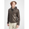 Geaca de Piele Barbati Gipsy Maro Inchis GMDigo LAOV Geaca de Piele Barbati Gipsy Maro Inchis GMDigo LAOV - readytowear.ro