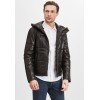 Geaca de Piele Naturala Barbati Gipsy Neagra GMDrale LACEV W - readytowear.ro