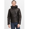 Geaca de Piele Naturala Barbati Gipsy Neagra GMDrale LACEV W - readytowear.ro