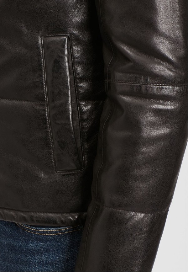 Geaca de Piele Naturala Barbati Gipsy Neagra GMDrale LACEV W – IMBRACAMINTE — fotografia 8