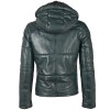 Geaca de Piele Barbati Gipsy Verde GMDrale LACEV W geci de piele - readytowear.ro