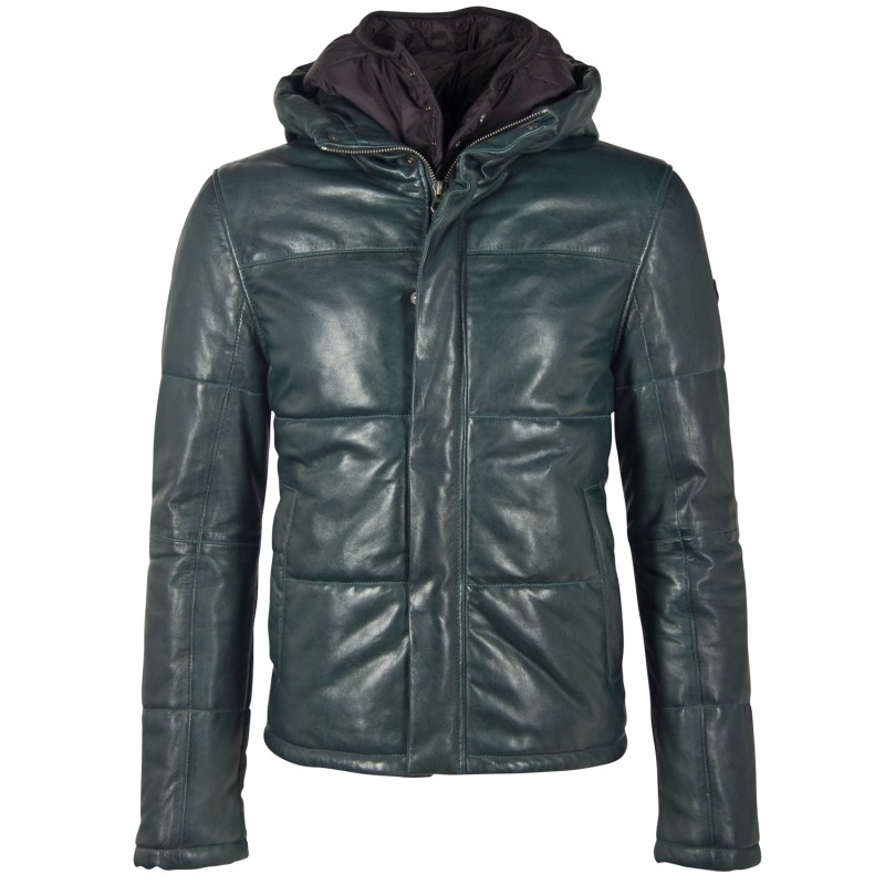 Geaca de Piele Barbati Gipsy Verde GMDrale LACEV W – IMBRACAMINTE Geaca de Piele Barbati Gipsy Verde GMDrale LACEV W – IMBRACAMINTE