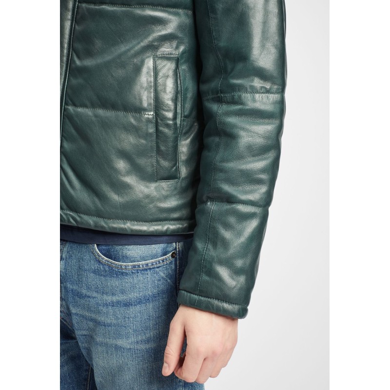 Geaca de Piele Barbati Gipsy Verde GMDrale LACEV W – IMBRACAMINTE Geaca de Piele Barbati Gipsy Verde GMDrale LACEV W – IMBRACAMINTE
