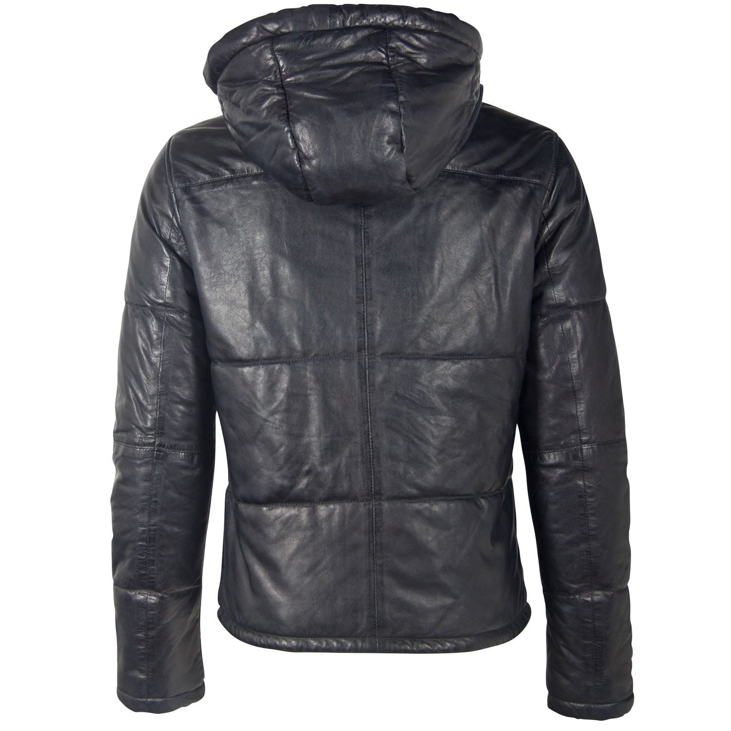 Geaca de Piele Barbati Gipsy Bleumarin GMDrale LACEV W – IMBRACAMINTE