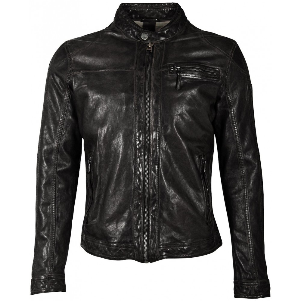 Geaca de Piele Barbati Gipsy Neagra GMDrove LGAWV Geaca de Piele Barbati Gipsy Neagra GMDrove LGAWV - readytowear.ro