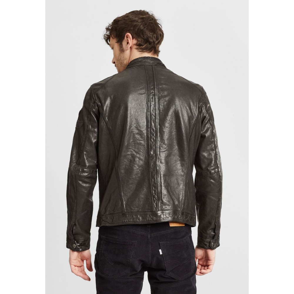 Geaca de Piele Barbati Gipsy Neagra GMDrove LGAWV Geaca de Piele Barbati Gipsy Neagra GMDrove LGAWV - readytowear.ro