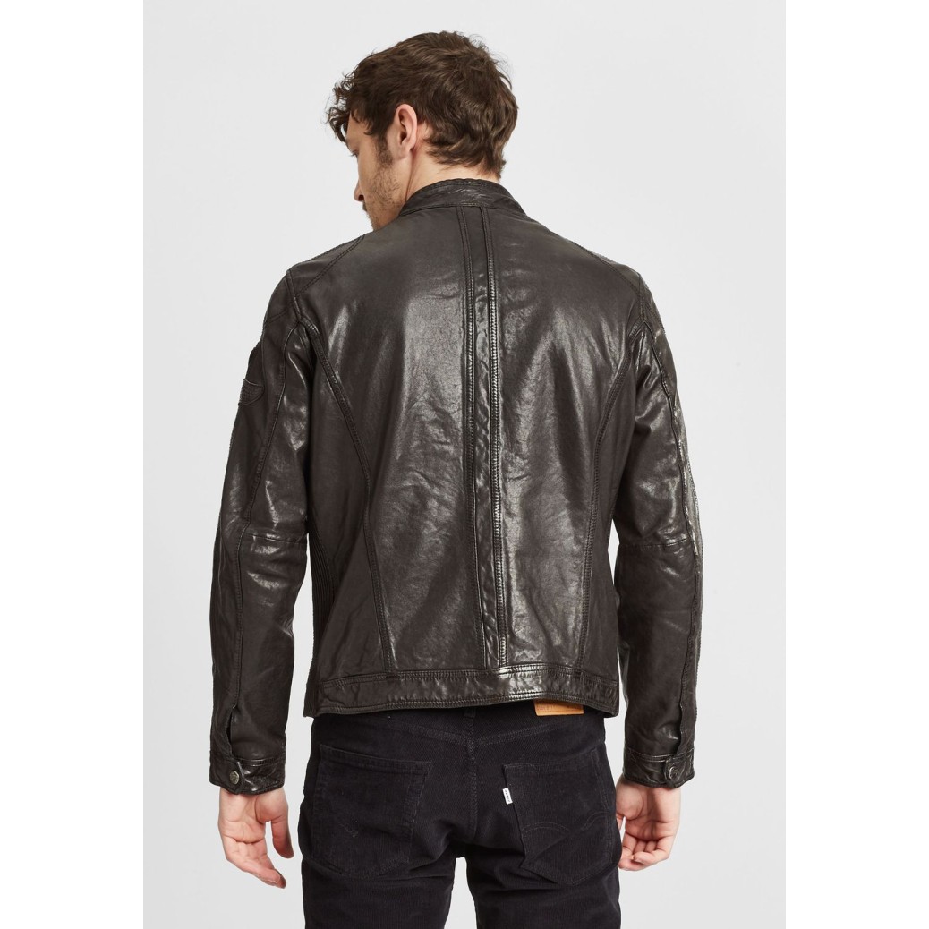 Geaca de Piele Barbati Gipsy Neagra GMDrove LGAWV – IMBRACAMINTE Geaca de Piele Barbati Gipsy Neagra GMDrove LGAWV – IMBRACAMINTE