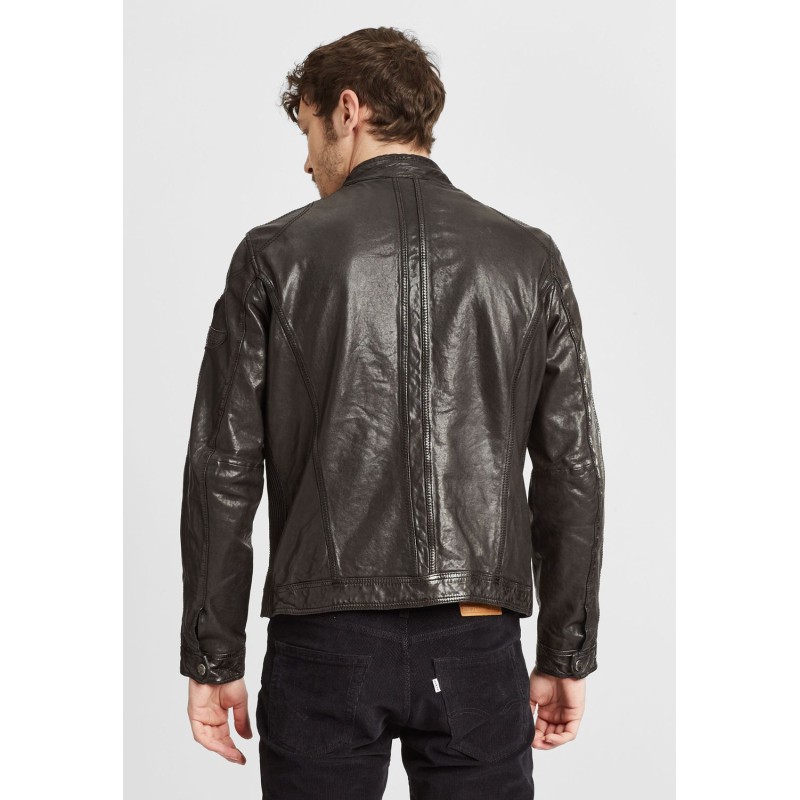 Geaca de Piele Barbati Gipsy Neagra GMDrove LGAWV – IMBRACAMINTE Geaca de Piele Barbati Gipsy Neagra GMDrove LGAWV – IMBRACAMINTE