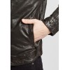 Geaca de Piele Barbati Gipsy Neagra GMDrove LGAWV - readytowear.ro