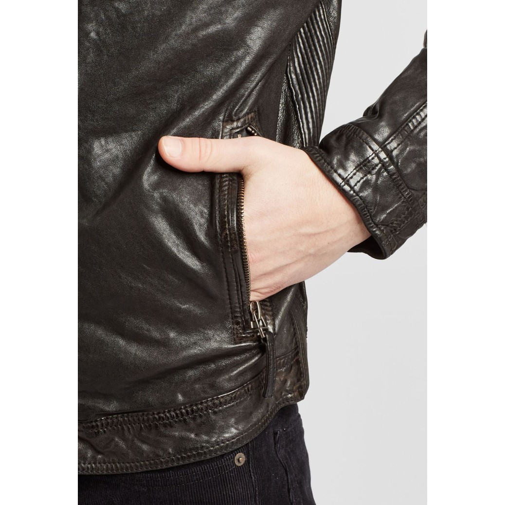 Geaca de Piele Barbati Gipsy Neagra GMDrove LGAWV – IMBRACAMINTE Geaca de Piele Barbati Gipsy Neagra GMDrove LGAWV – IMBRACAMINTE