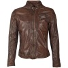 Geaca de Piele Barbati Gipsy Castanie GMDrove LGAWV geci de piele - readytowear.ro