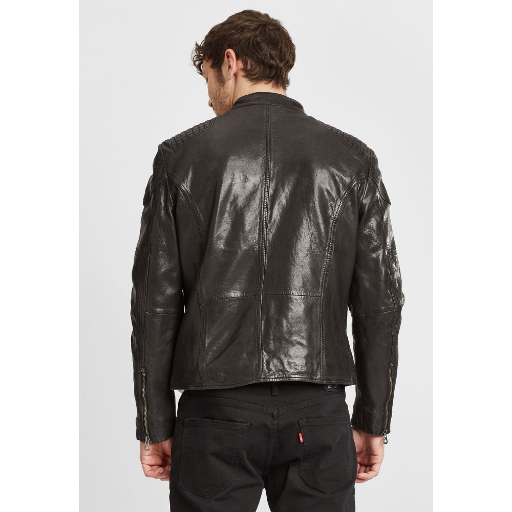 Geaca de Piele Barbati Gipsy Neagra GMFeliks LDAV Geaca de Piele Barbati Gipsy Neagra GMFeliks LDAV - readytowear.ro