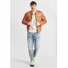 Geaca de Piele Barbati Gipsy Coniac GMFeliks LDAV geci de piele - readytowear.ro
