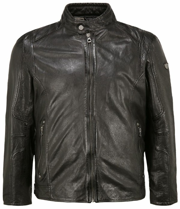 Geaca de Piele Barbati Gipsy Neagra GMJano CF LAPIV – IMBRACAMINTE — fotografia 1