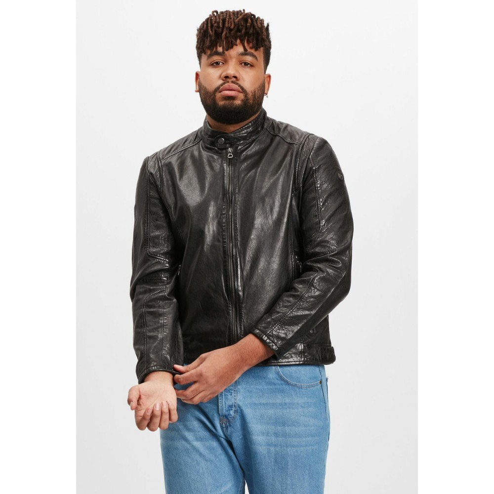 Geaca de Piele Barbati Gipsy Neagra GMJano CF LAPIV Geaca de Piele Barbati Gipsy Neagra GMJano CF LAPIV - readytowear.ro