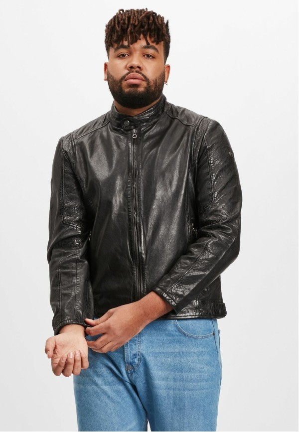 Geaca de Piele Barbati Gipsy Neagra GMJano CF LAPIV – IMBRACAMINTE — fotografia 4