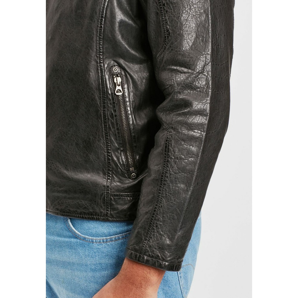 Geaca de Piele Barbati Gipsy Neagra GMJano CF LAPIV Geaca de Piele Barbati Gipsy Neagra GMJano CF LAPIV - readytowear.ro