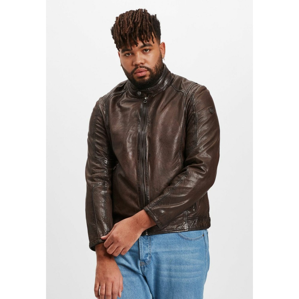 Geaca de Piele Barbati Gipsy Maro Inchis GMJano CF LAPIV Geaca de Piele Barbati Gipsy Maro Inchis GMJano CF LAPIV - readytowear.ro