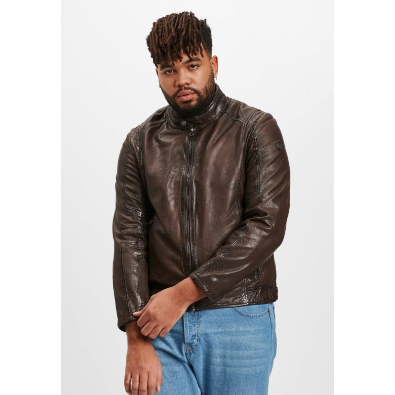 Geaca de Piele Barbati Gipsy Maro Inchis GMJano CF LAPIV – IMBRACAMINTE