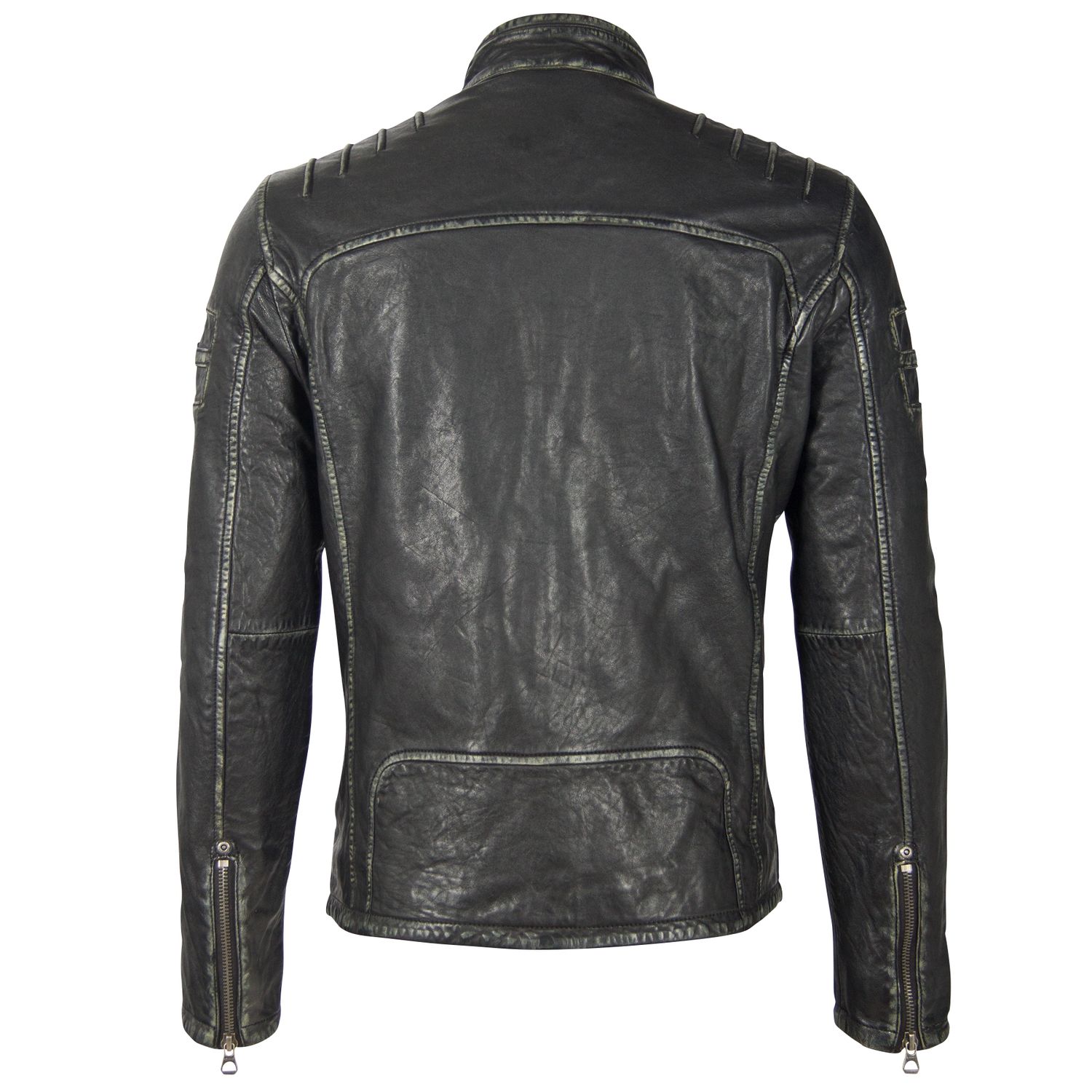 Geaca de Piele Barbati Gipsy Neagra GMJoster SF LABAGV – IMBRACAMINTE