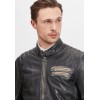 Geaca de Piele Barbati Gipsy Bleumarin GMJoster SF LABAGV geci de piele - readytowear.ro