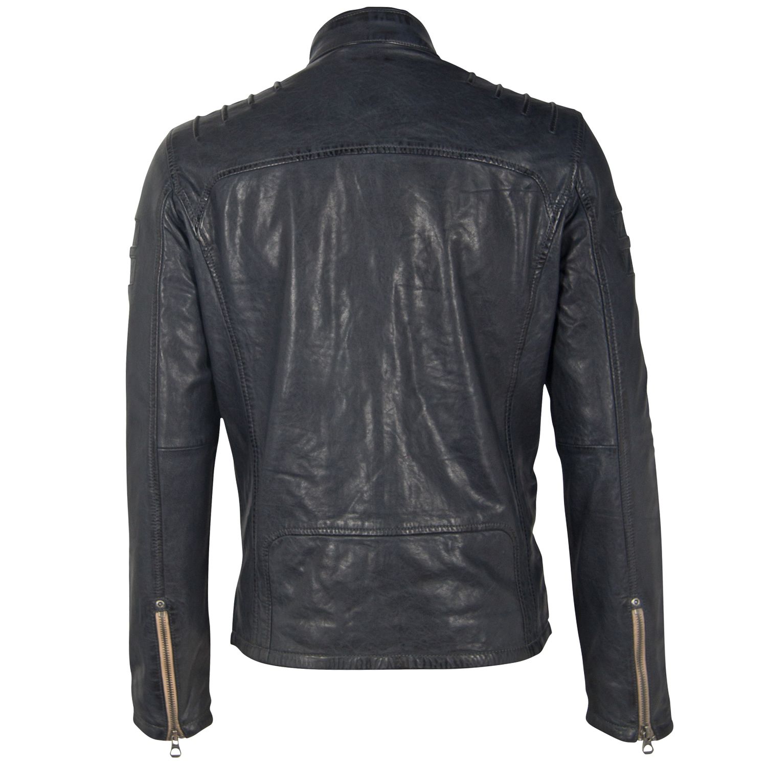 Geaca de Piele Barbati Gipsy Bleumarin GMJoster SF LABAGV – IMBRACAMINTE