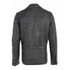 Geaca de Piele Barbati Gipsy Negru Antic GMKelton LANTV W geci de piele - readytowear.ro