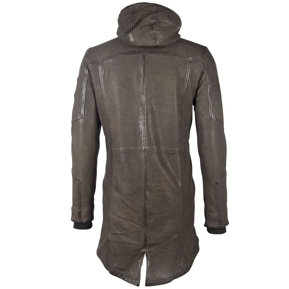 Geaca Lunga de Piele Barbati Gipsy Antracit GMNarron LCOUNTV W Geaca Lunga de Piele Barbati Gipsy Antracit GMNarron LCOUNTV W - readytowear.ro