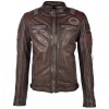 Geaca de Piele Barbati Gipsy Maro Inchis/Visiniu GMNasdo SF LVV Geaca de Piele Barbati Gipsy Maro Inchis/Visiniu GMNasdo SF LVV - readytowear.ro