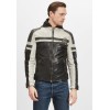 Geaca de Piele Barbati Gipsy Negru/Verde Inchis GMSpeeto SF LAMOV geci de piele - readytowear.ro