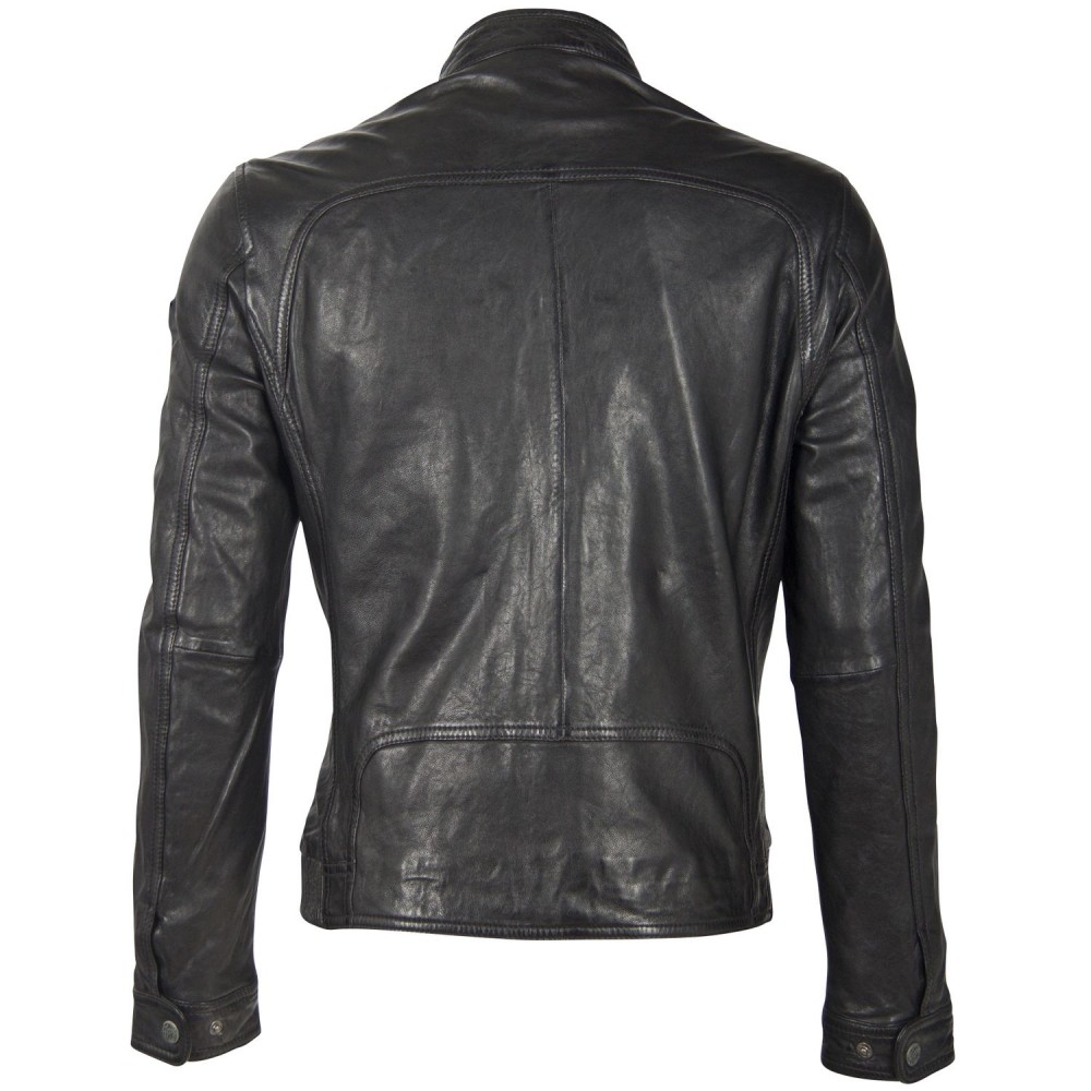 Geaca de Piele Barbati Gipsy Neagra GMTayson LONTV Geaca de Piele Barbati Gipsy Neagra GMTayson LONTV - readytowear.ro