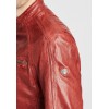 Geaca de Piele Barbati Gipsy Caramizie GMTayson LONTV geci de piele - readytowear.ro