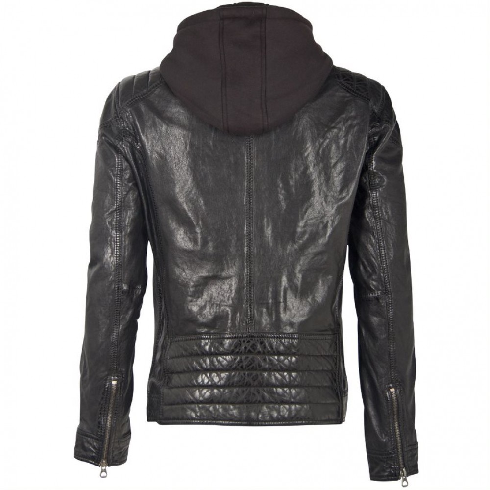 Geaca de Piele Barbati Gipsy Neagra GMVabio CF LARIV Geaca de Piele Barbati Gipsy Neagra GMVabio CF LARIV - readytowear.ro