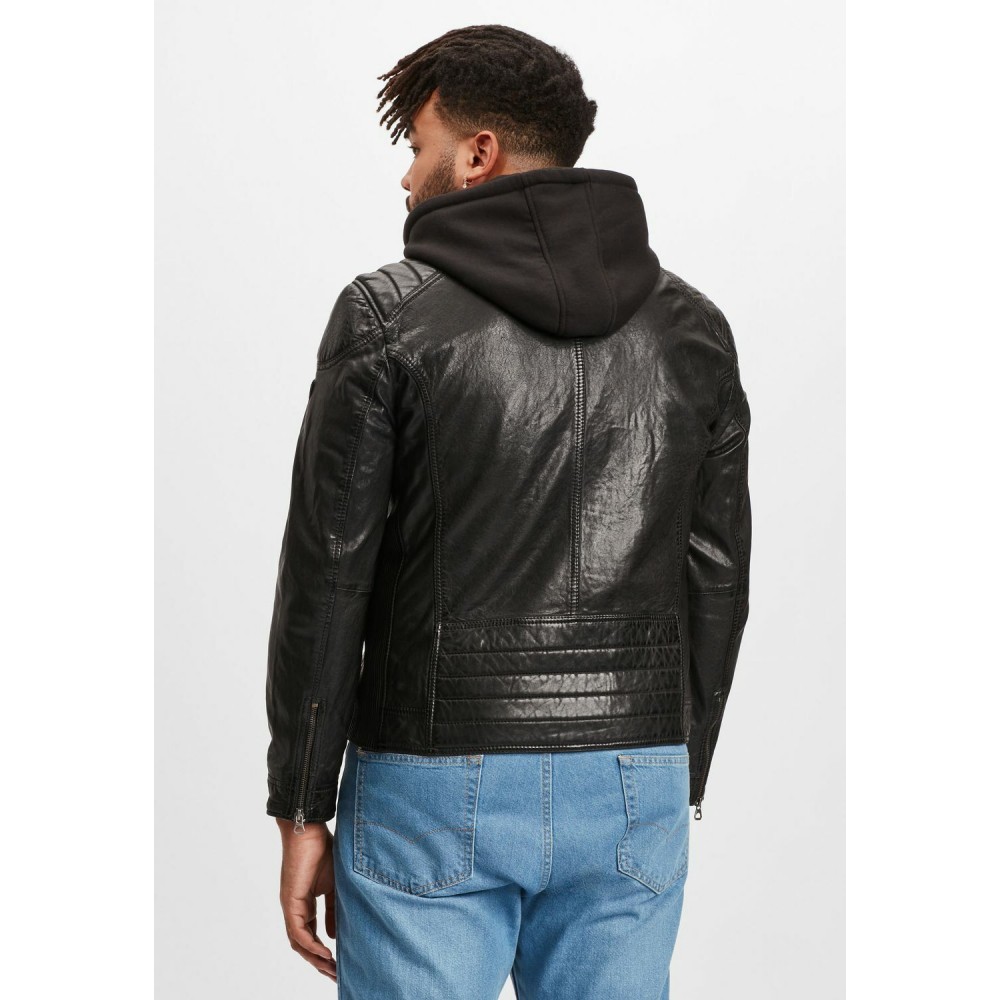 Geaca de Piele Barbati Gipsy Neagra GMVabio CF LARIV Geaca de Piele Barbati Gipsy Neagra GMVabio CF LARIV - readytowear.ro